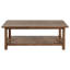 Ensemble de tables basses et de tables de bout Castleton Brown 2 pièces (seulement avec table basse)-793925839