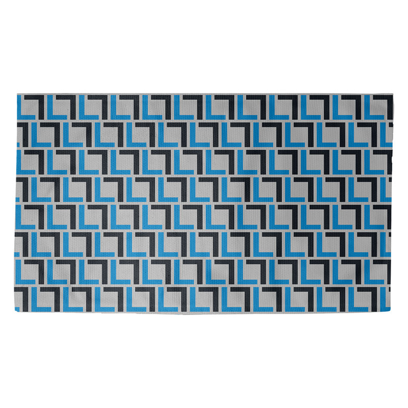 Geometric Indoor Rug, Rectangle 3' x 5'