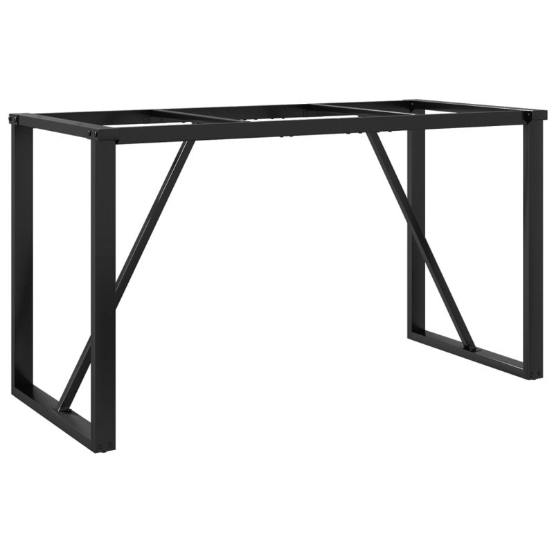 Galatia Dining Table Legs O-Frame Steel, 73cm H x 120cm W x 60cm D