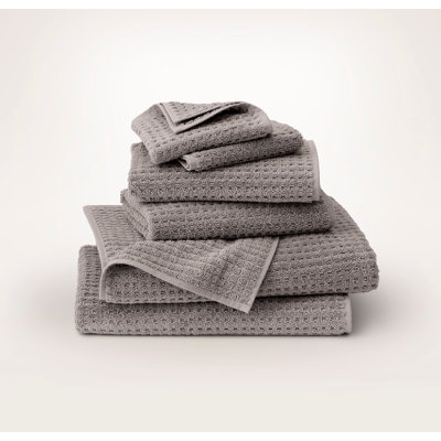 Turkish Waffle Bath Towel Set