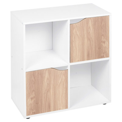 Swarna 61 cm H x 60 cm W Standard Bookcase
