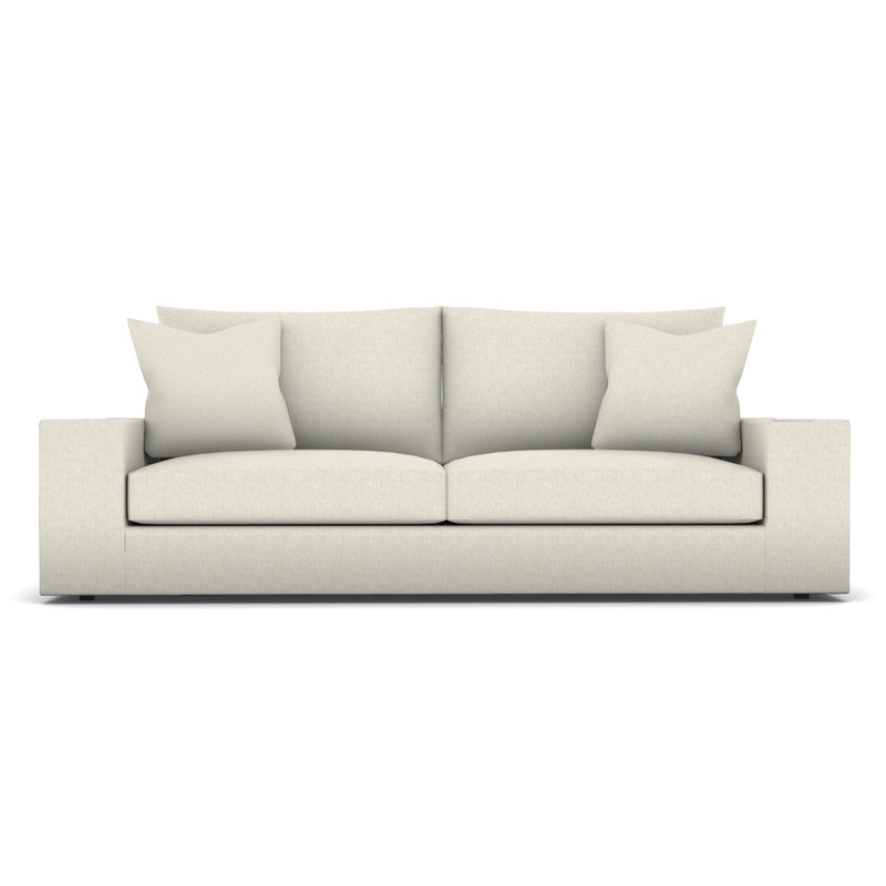 Lucca Two Seat Sofa, Nomad Snow, Casa Blanca