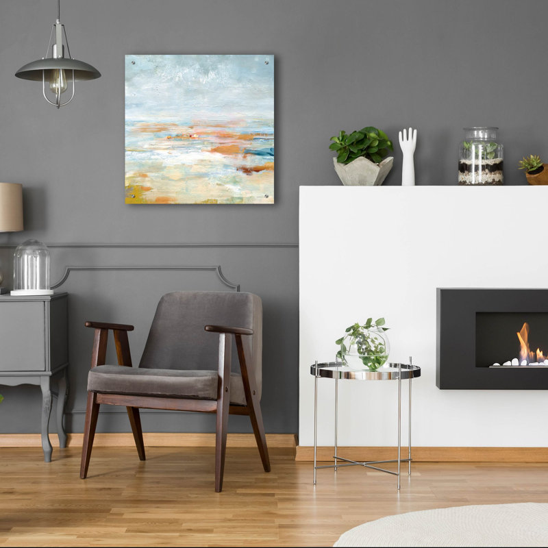 «To The Sea» par Danhui Nai, art mural en verre acrylique, H 24 po x l 24 po x P 0,2 po