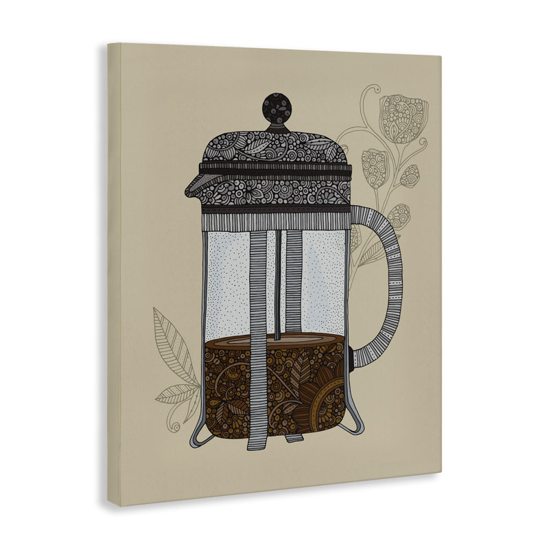 «French Press Coffee» par Valentina Harper, H 30 po x l 24 po