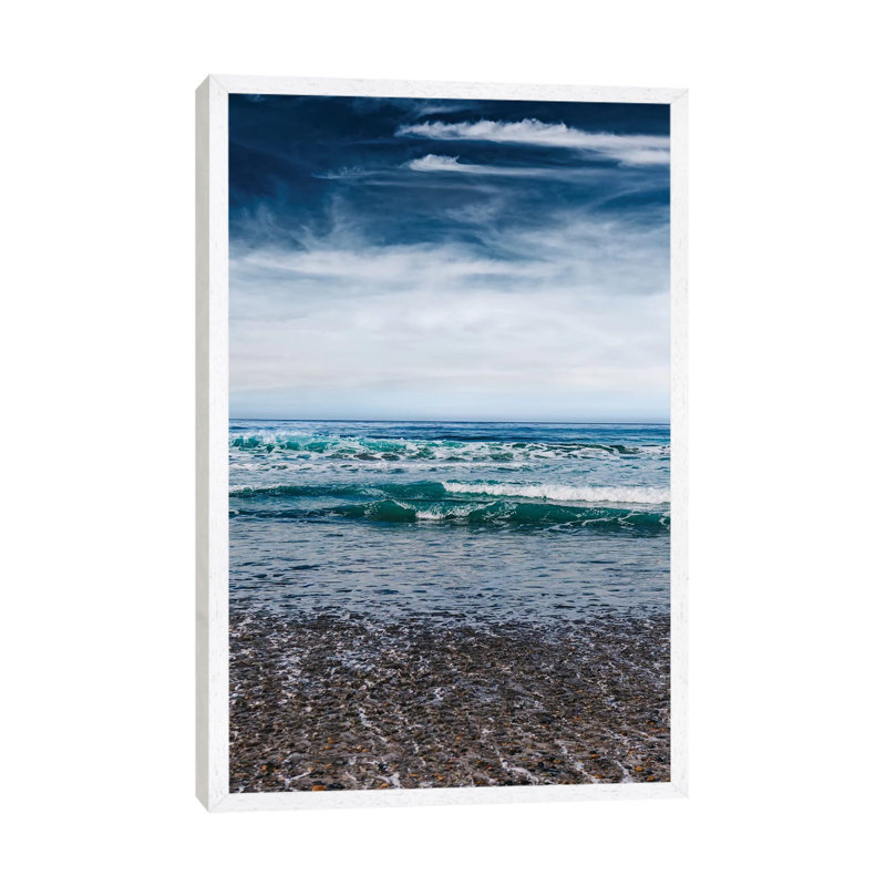 Torrey Pines San Diego III by Bethany Young - Print on Canvas, 101.6cm H x 66.04cm W x 3.81cm D, White Framed