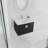 Yosan 27.8'' Wall Mounted Single Bathroom Vanity with Ceramic Top