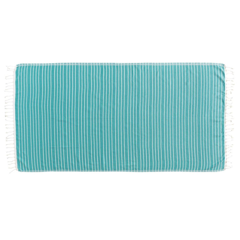 Serviette de bain Kaftan Carmen, Turquoise