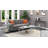 Sapienza 42'' Glass Console Table-384613820