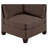 MODULAR SET - Chenille Fabric Sectional Sofa-586108804