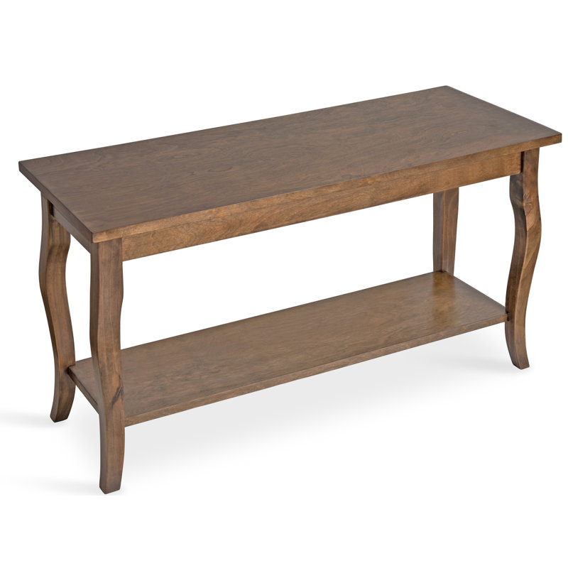 Banc de rangement à tablettes Danby, Brun rustique