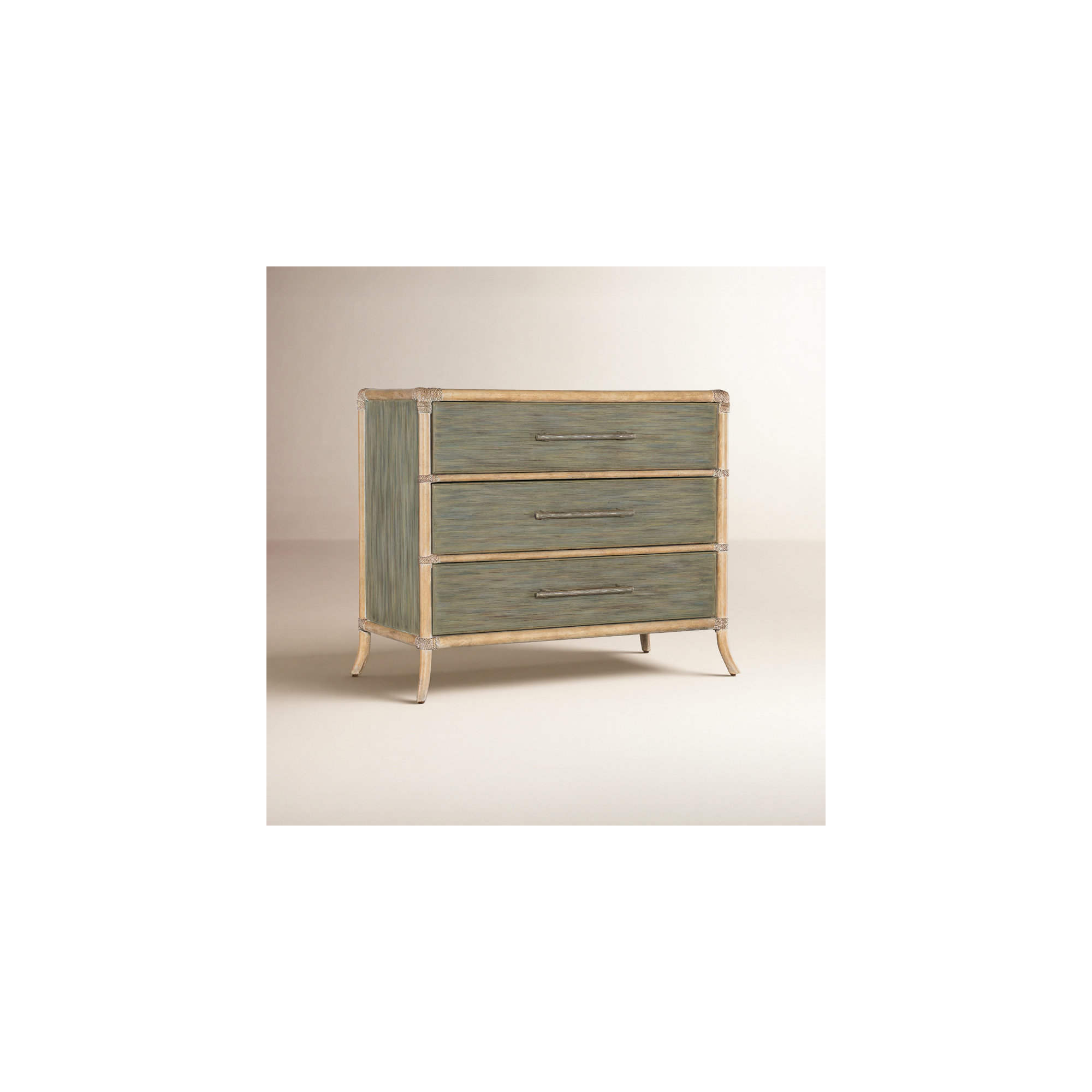 Retreat 3 - Drawer Nightstand, Green
