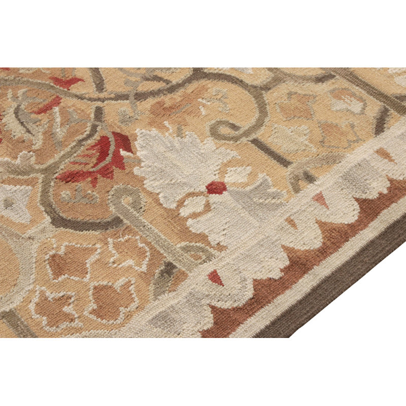 One-of-a-Kind Rectangle 7'2" X 8'3" Hand Knotted Area Rug