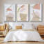 Foliage Chintz I, ensemble de 3 toiles encadrées sur toile-97794735-97794737
