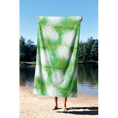 Serviette de plage ultra-douce, 30 x 59 pouces | Microfilament 70% polyester / 30% polyamide | Séchage rapide, léger et compact pour les voyages | Parfait pour la plage, la piscine, la salle de sport et les aventures en plein air