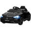 Voitures électriques noires classiques avec tout-petits 37 à 72 mois et véhicule électrique 12 V, 15,3 po x 8,5 po x 6,7 po