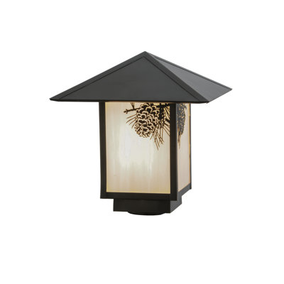 Rustic Lodge Lantern Head