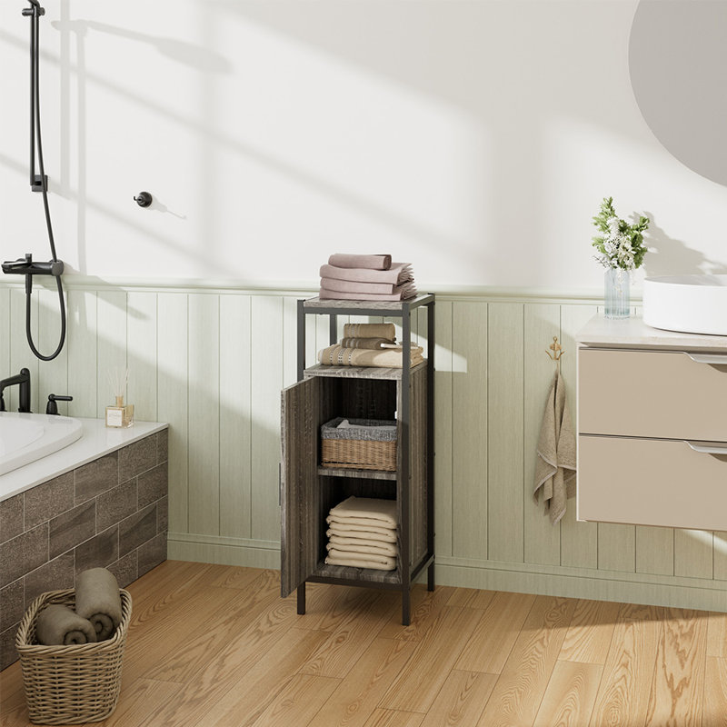 MDF, Metal Bathroom Cabinet