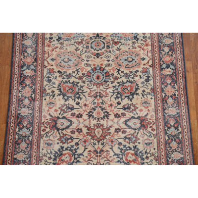 Hand-Knotted Ziegler Turkish Area Rug 4x6