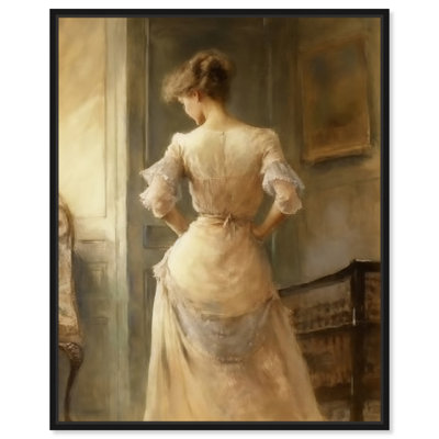 Classic Lady Canvas Glamorous Feminine Wall Art by Art Remedy