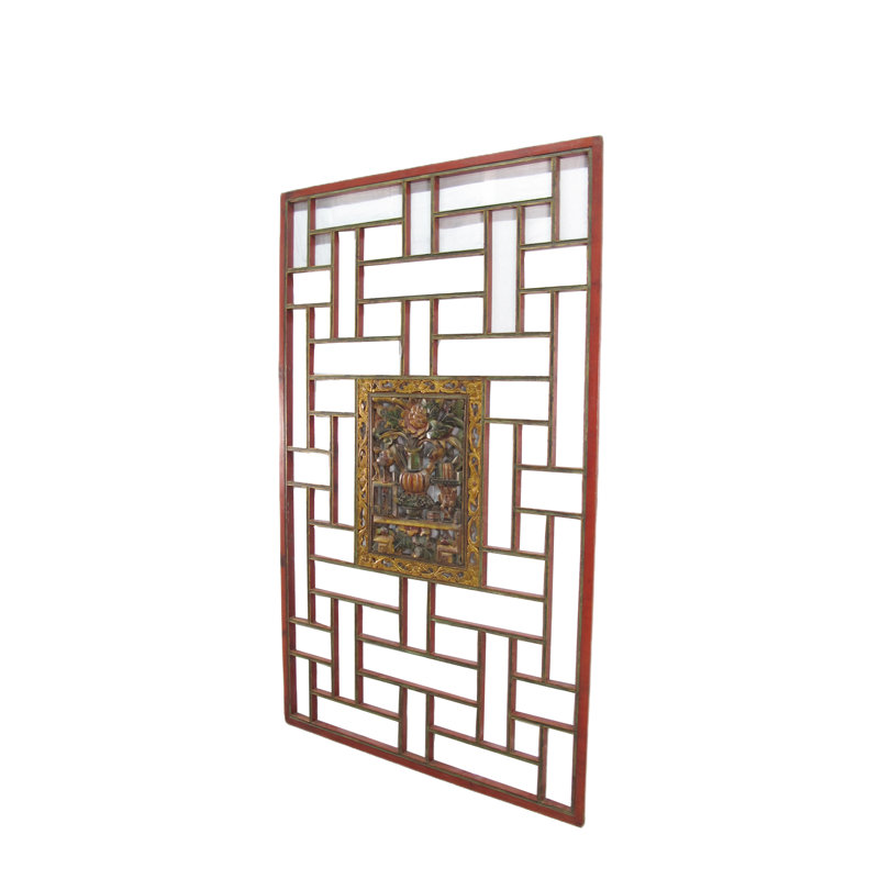 Asian Classic Solid Wood Wall Decor