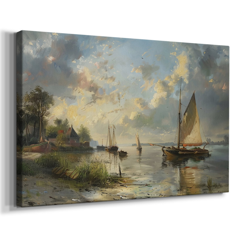 Nautical Series-CLXXVII - Cavas enveloppés de galerie, 18 x 27