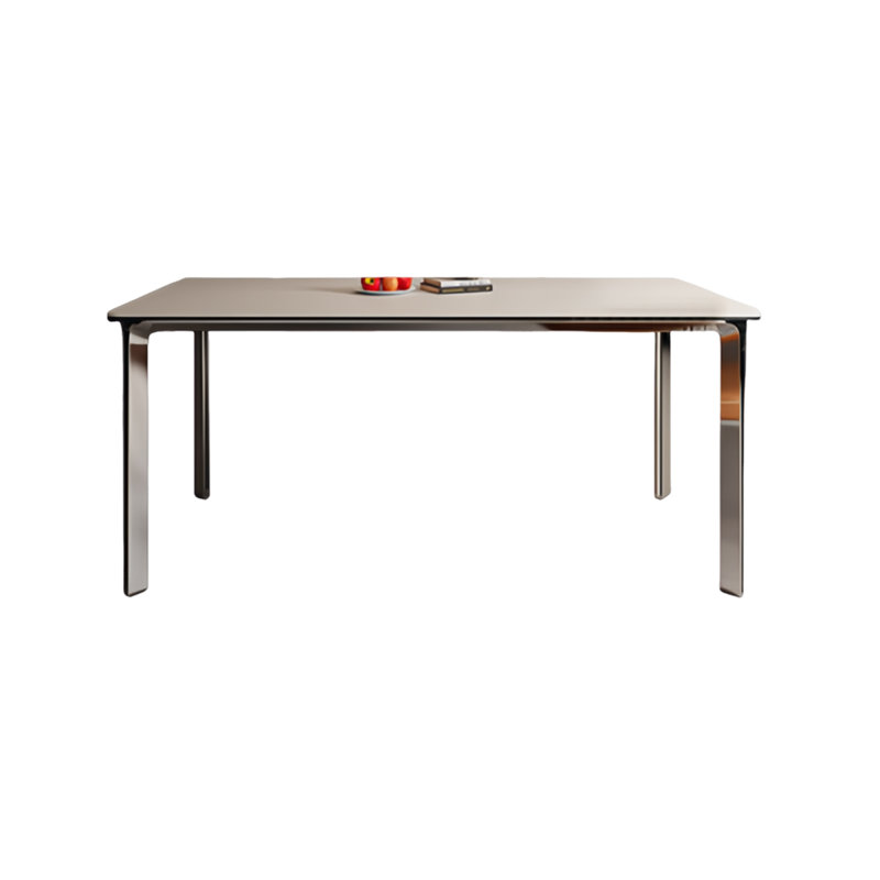 Table de salle à manger moderne de style italien pour la maison, H 29,52 po x L 55,11 po x l 31,49 po