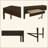 Fluted 2-Drawer Storage Console Table
