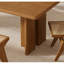 Ensemble de table de salle à manger japonais en bois massif-102099085