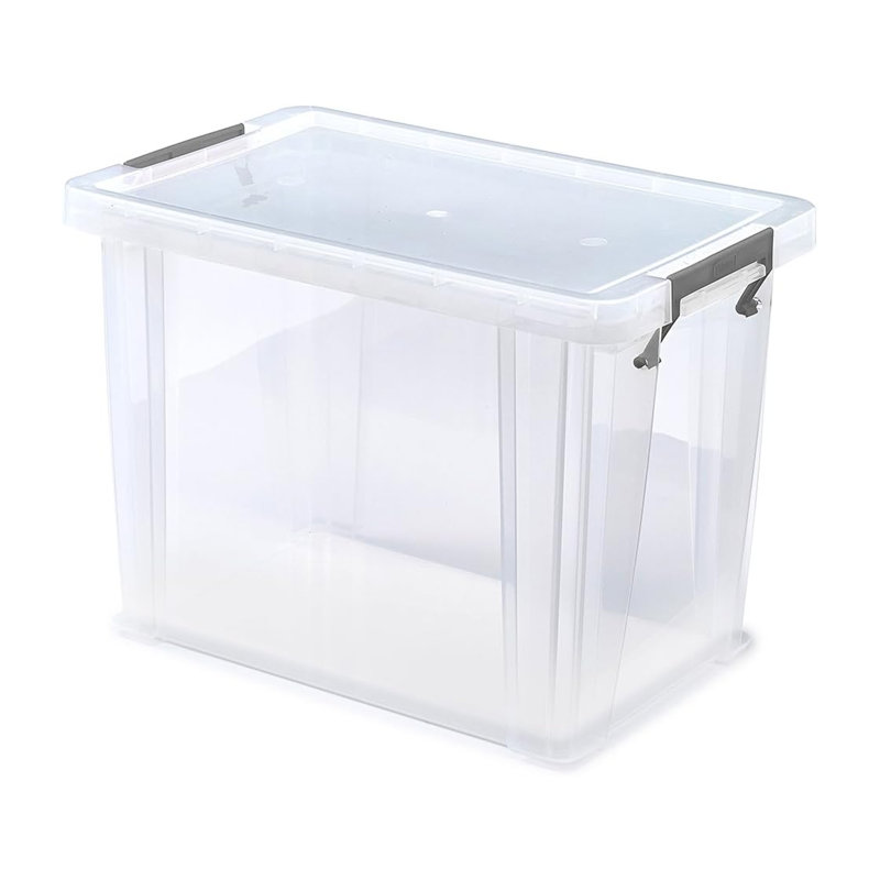 Whitefurze Spacemaster Maxi Storage Box, 18 Litre