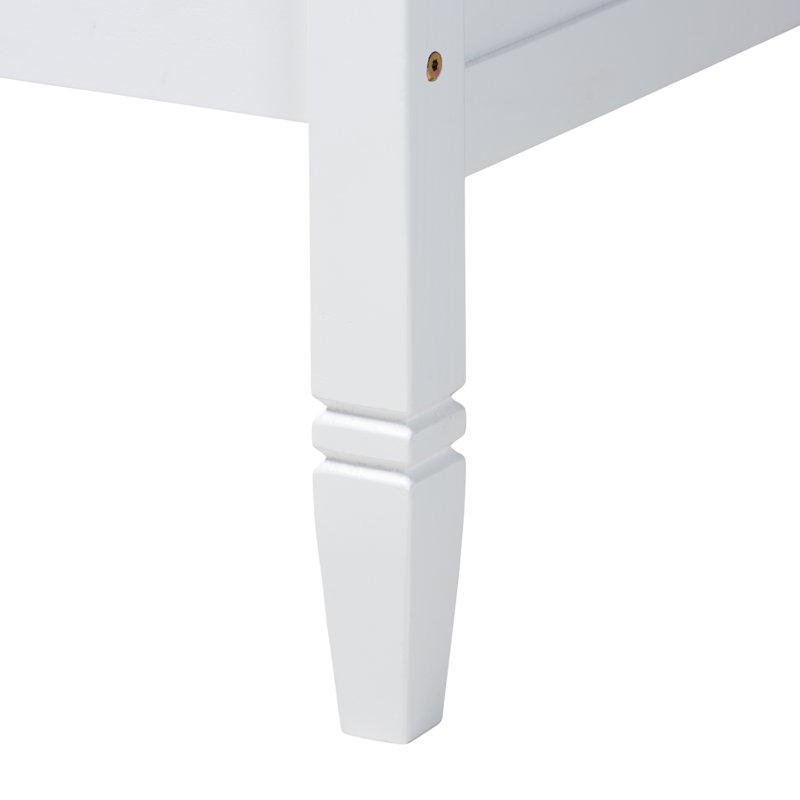 Abelard Kids Twin Daybed, White