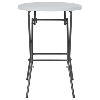 Franko Round Outdoor Bar Table - 80 cm W 80 cm D