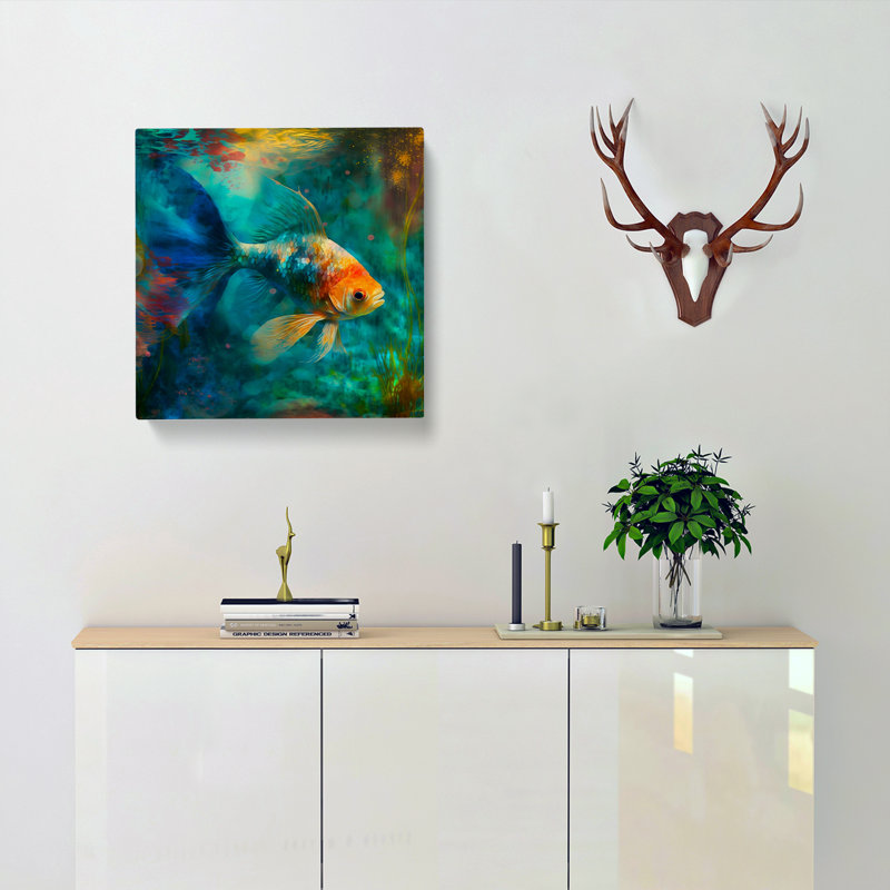 Fish Impressionism No.1 - No Frame Print