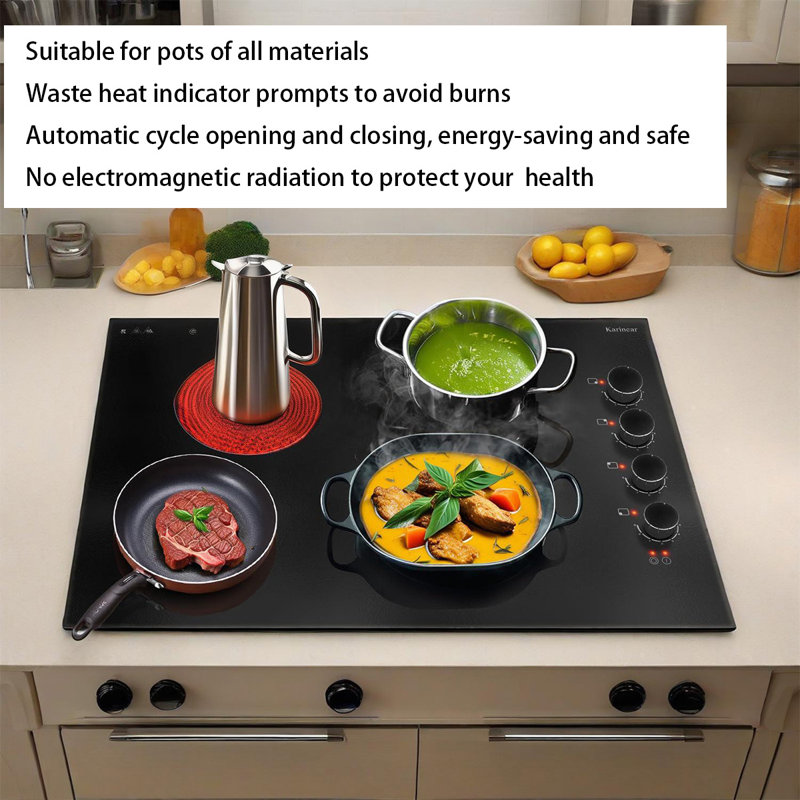 Surface de cuisson électrique 4 brûleurs Karinear 3000 6700W