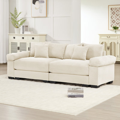 Coussin modulaire surdimensionné de 92 po Cloud