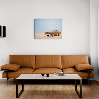 Désert du croiseur - reproduction d'art sur toile tendue sur toile tendue