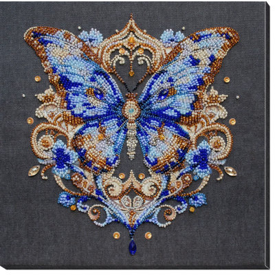  Ensemble de broderie de perles - saphir luxueux