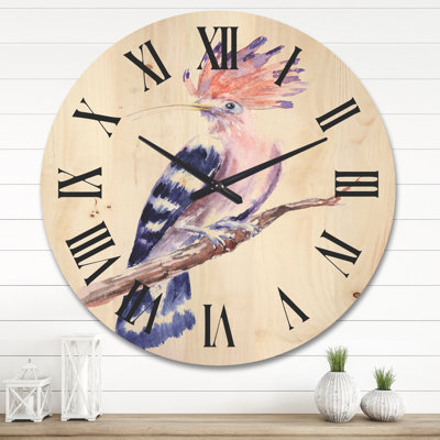 Solid Wood Wall Clock
