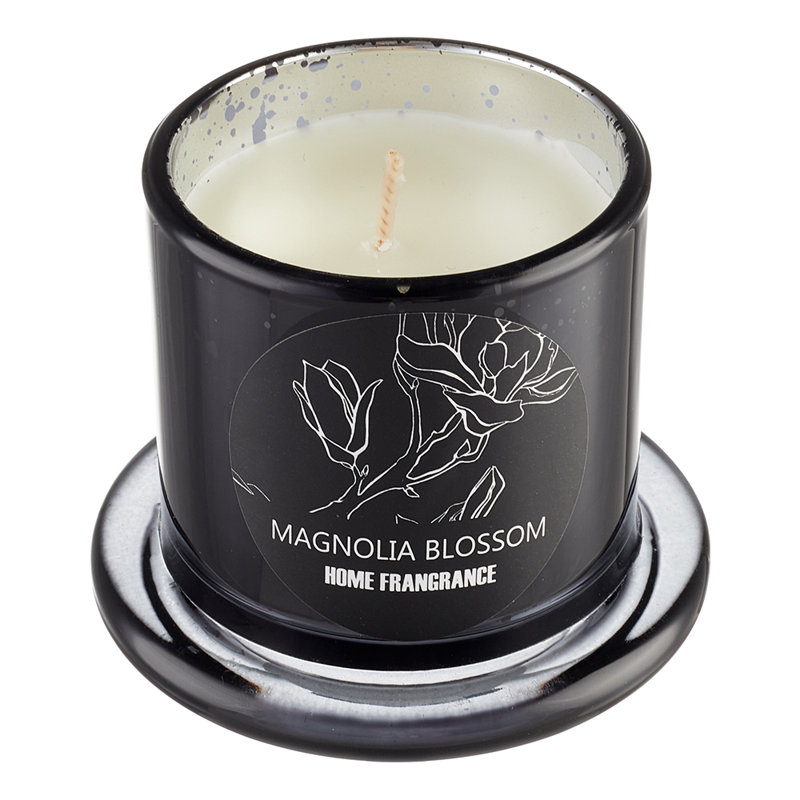 Plant / Floral Scented Wax Melt with Glass Holder