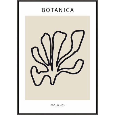 Foglia Botanica 1 Print by Romina Gadler