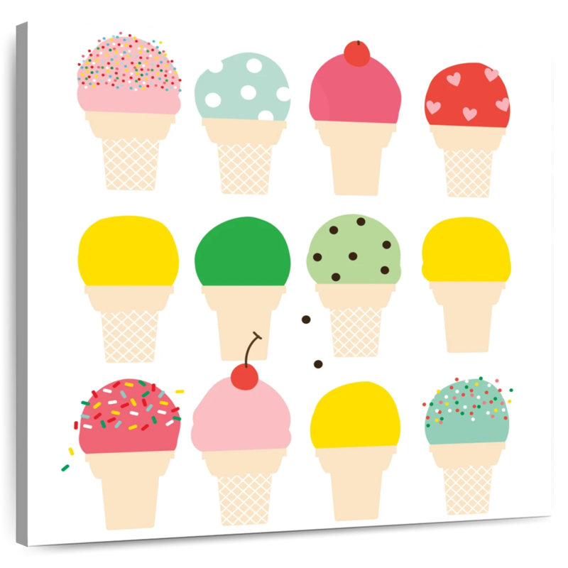 Yarlin Ice Cream Fun, H 10 po x l 10 po