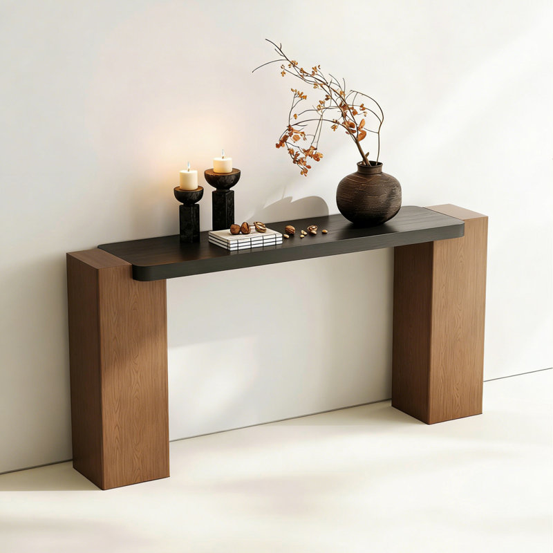 Console Retro Minimalist Art Design, H 29,53 po x l 62,99 po x P 13,78 po