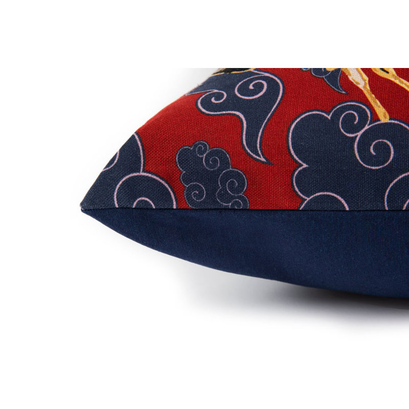 Kimono Multicoloured Square Cushion