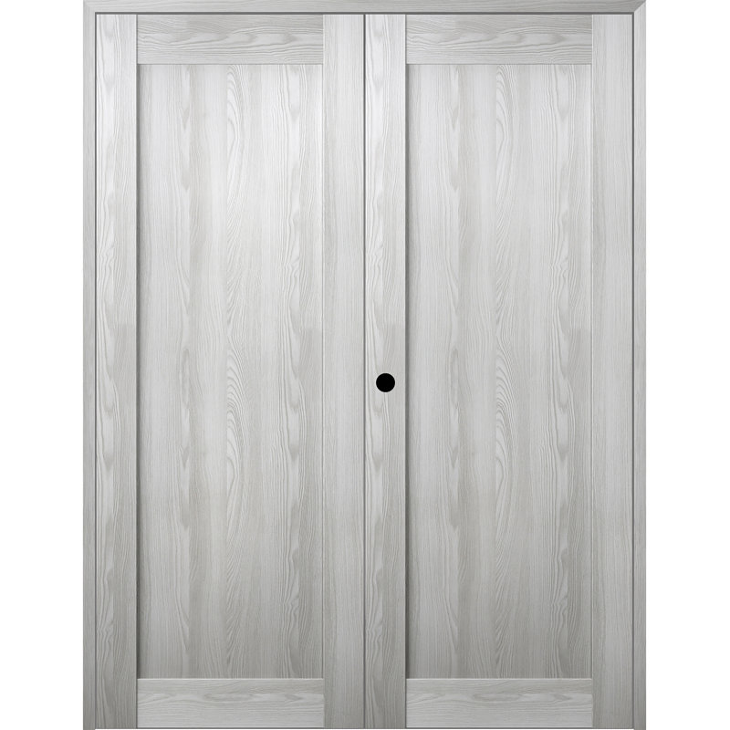 Porte française Avon 07, 47.75" x 79.38", Chêne, À droite