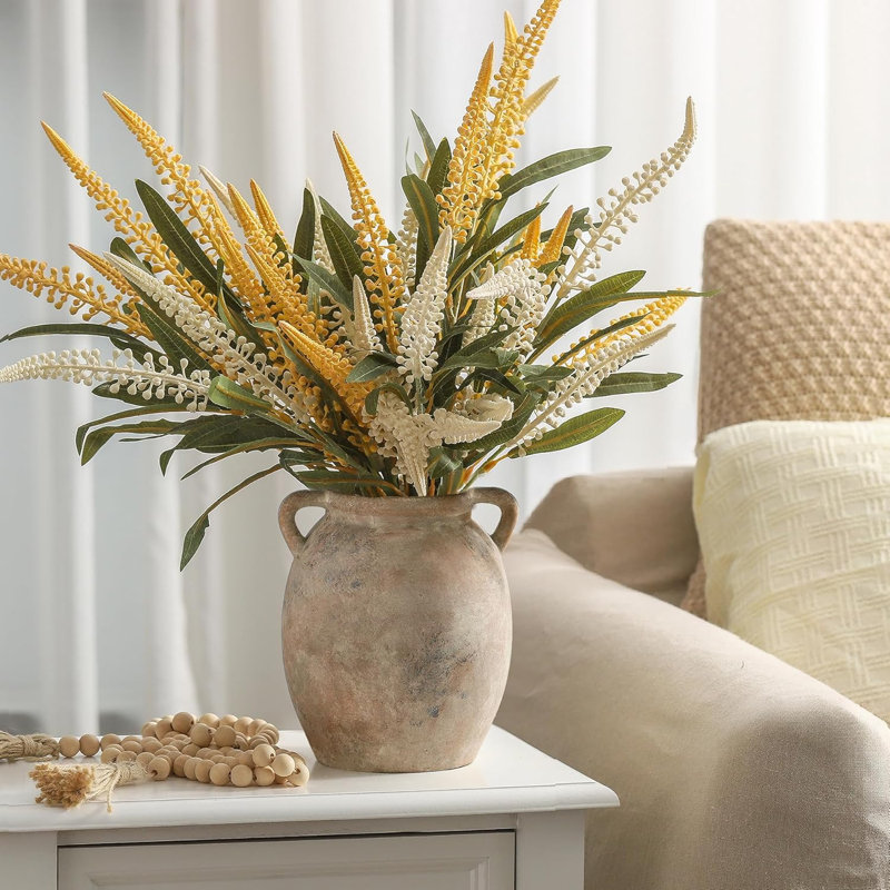 Vase en céramique 7,6 pouces Farmhouse