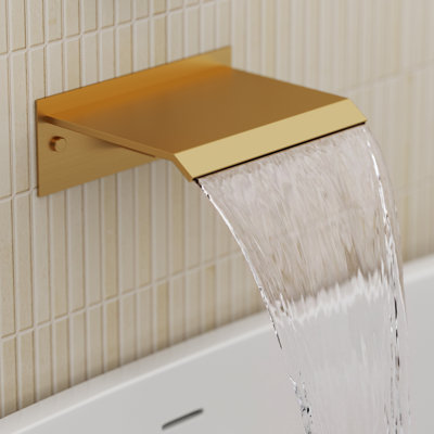 Robinet de baignoire romaine à une poignée