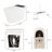 Smart Toilet With Bidet, Auto Open & Close Feature, Heated Seat, Warm Water And Dry, Foot Sensor, Fountain Washing Modes, Adjustable Temp, , Dryer Side Memory Buttons, High - Quality Ceramics