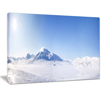 " Vacant Winter Land Panorama "