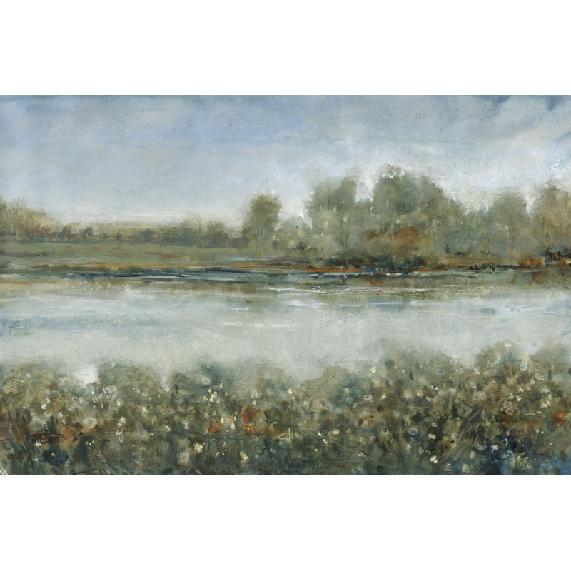 Stream Side View by Tim OToole - Wrapped Canvas Print, 61 cm H x 91 cm W