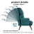 Bentleyville Upholstered Accent Chair with Ottoman-29013424