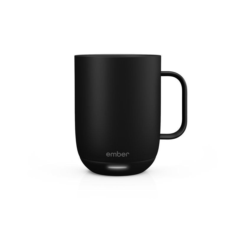 Ember Mug 2, Temperature Control Smart Mug, Black, 14 Oz